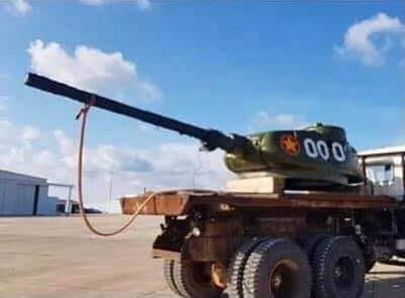 Транспортировка-пушки-Т34-85