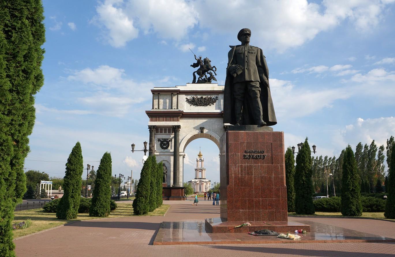 Памятник Г.К. Жукову