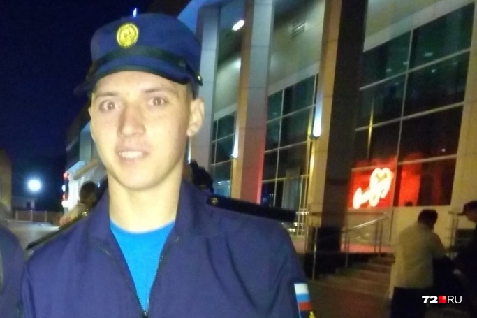Евгений Графов на службе