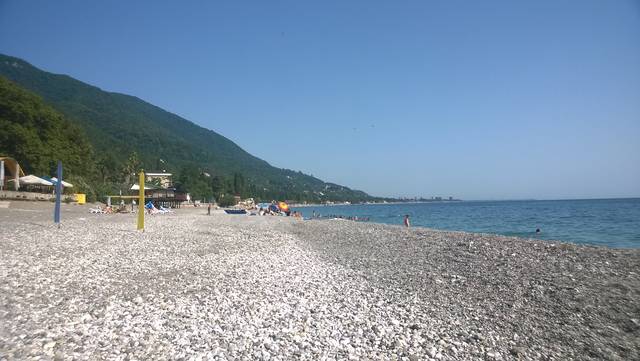 Гагра. Море