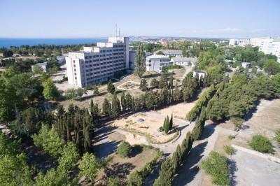 Вид сверху на БО Севастополь